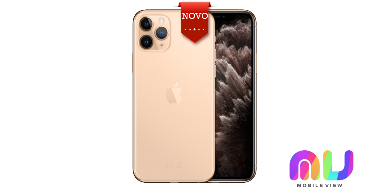 Apple iPhone 11 Pro Max (256GB) Gold (Dourado) - Mobile View